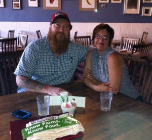 Winston Blick and Cristin Dadant at Clementine in Baltimore